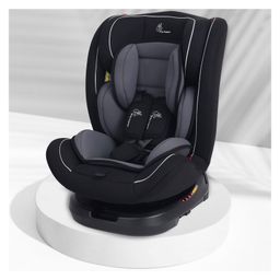 R for Rabbit Jack N Jill Grand ISOFIX Convertible 360 Rotatable Baby Car Seat- Black & Grey-70