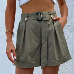 StyleCast Women Regular Fit Mid-Rise Regular Shorts-image-76