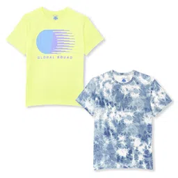 YUV Boys Pack Of 2 Graphic Printed Round Neck T-shirt-picture-26