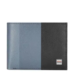 Tommy Hilfiger Dwayne Grey & Black Casual Leather Bi-Fold Wallet for Men-picture-46