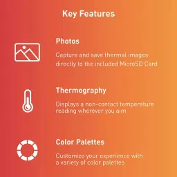 Seek Thermal Compact All-Purpose Thermal Imaging Camera For Android USB-C CW-AAA image 3
