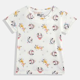 Eteenz Girls Conversational Print T-shirt-picture-16