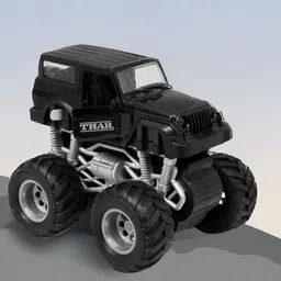 HASHONE Kids Pull Back Monster Jeep-48