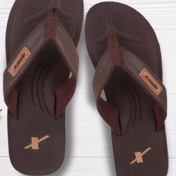 Sparx Men's Brown Flip Flops-86