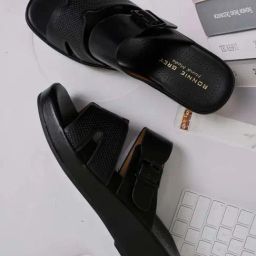Ronnie Grey Women's Black Casual Wedges-image-23