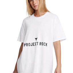Under Armour White Cotton Regular Fit Printed Sports T-Shirt-picture-31