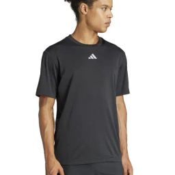 Adidas Black Regular Fit Sports T-Shirt-image-40