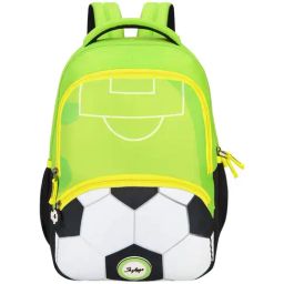 Skybags 20 Green & Black Backpack-image-10