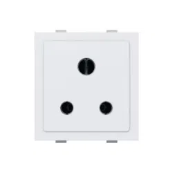Rapid Stylish Socket 2 Module 6 Amp 3 Pin White, R-2038 (Pack of 10)-picture-19