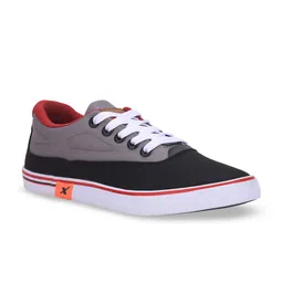 Sparx Men Black & Grey Colourblocked Sneakers-image-82
