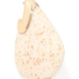 Forever New Ivory & Gold Signature Aviana Texture Stud Earring image 2