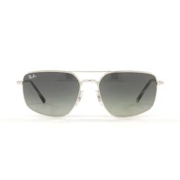 RAY-BAN Unisex Gradient Grey Lens Irregular Sunglasses - 0RB3666003/7156-image-43