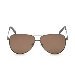 Timberland Brown Pilot Sunglasses for Men-image-23