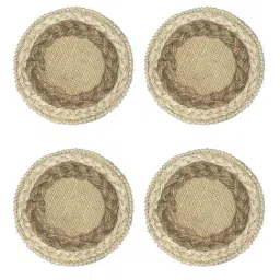 Cocobee Brown & Beige Coaster - Set of 4-image-56