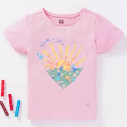Ed-a-Mamma Kids Pink Printed T-Shirt-picture-6