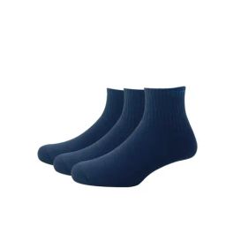 Peter England Navy Cotton Socks (Pack of 3)-image-76