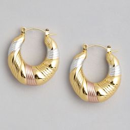 DressBerry Oval Hoop Earrings-46