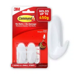3M Command Small Wall Mount Designer Hooks-39