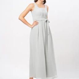 MISH Grey Fit & Flare Dress-image-37