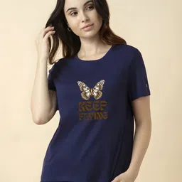 SZN Graphic Printed Pure Cotton Short Sleeves T-shirt-picture-10