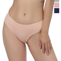 Liigne Pack Of 4 Mid-Rise Basic Briefs VCPC2072-XS-image-53