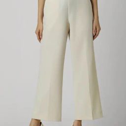 Van Heusen Beige Plain Trousers-image-40