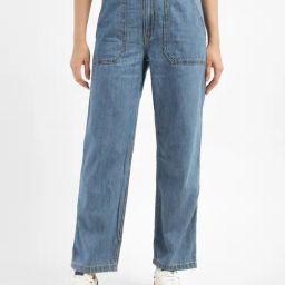 Levi's 94 Indigo Blue Cotton Relaxed Fit Jeans-picture-3
