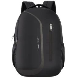 Lavie Sport Zolt X 34L Laptop Backpack For Men & Women | College Bag For Boys & Girls (Black)-36