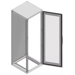 Schneider Electric NSYSF 1800x600x400 mm Galvanised Steel Enclosure, NSYSF18640T-89