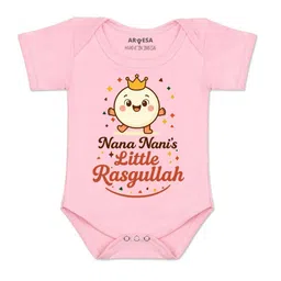 Arvesa Kids-Unisex Pink Cotton Rompers-picture-44