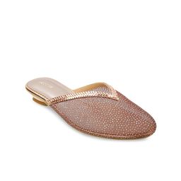 Mochi Women Pink Flats-image-60