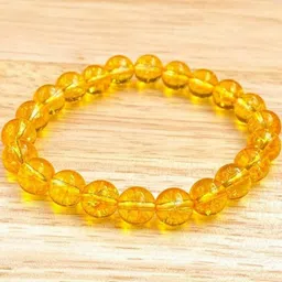 Divine souvenirs Unisex Artificial Beaded Elasticated Bracelet-56