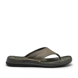 Woodland Men's Khaki Thongs-image-58