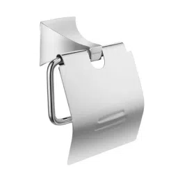 Somany Toilet Paper Holder with Flap French Collection Giza Series Chrome Finish Metal Body Wall Mount, 272151340061-image-7