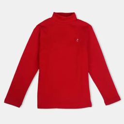 Gini & Jony Boys Red Solid Full Sleeves Skivvy-picture-40