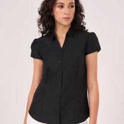 Annabelle By Pantaloons Black Regular Fit Shirt-image-59