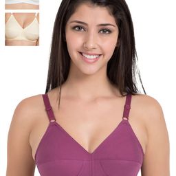 Souminie Pack of 3 Full-Coverage Bras SLY933-image-37