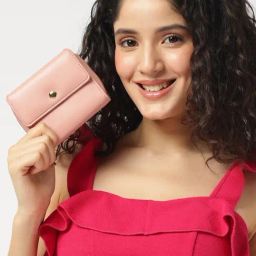 Fastrack Pink Organizer Bi-Fold Wallet-picture-10
