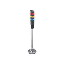 IDEC LD6A LED Stacked Indicator Pole Mounting Type with Circular Base , LD6A-3PQW-RYS-picture-31
