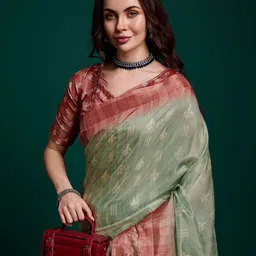 Ethnielle Printed Saree-picture-41