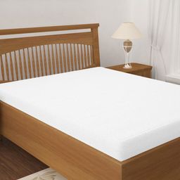 BIANCA White Solid Waterproof Mattress Protector-4
