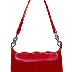 Miraggio Betty Red Small Faux Leather Shoulder Bag-image-76