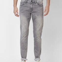 Giordano Light Grey Slim Fit Jeans-picture-12