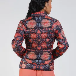 Label Ritu Kumar Multicolor Printed Jacket image 2