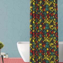 ArtzFolio Single Piece Waterproof Polyester Shower Curtain-image-37