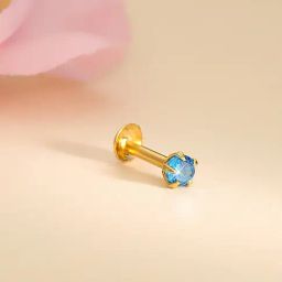 Malabar Gold and Diamonds 22k Gold Nosepin for Women-image-55