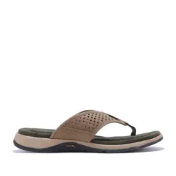 Woodland Men's Khaki Thongs-image-56