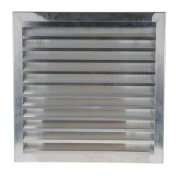 RS PRO Silver Aluminium Vent Griller Parallel Slat 494x494x17 mm, 432839-picture-15
