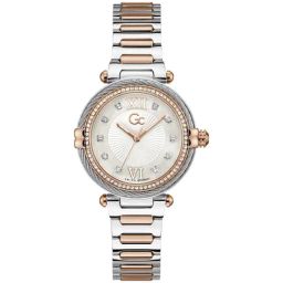 GUESS COLLECTION Vogue Cable Women White Round Dial Analog Watch - Z52001L1MF-56