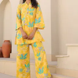 Ziva Fashion BOHO Style Printed Tunic With Palazzo CO-Ords-picture-33